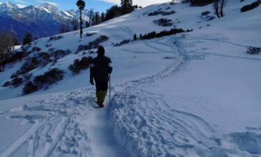 Dhakuri Top In Winter