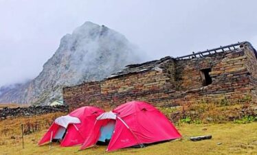 Milam Village in Johar Valley near Milam Glacier Pithoragarh Uttarakhand