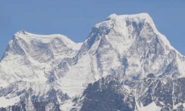 Bankatiya Peak in Munsiyari Kumaon Himalayas Uttarakhand snow covered summit view
