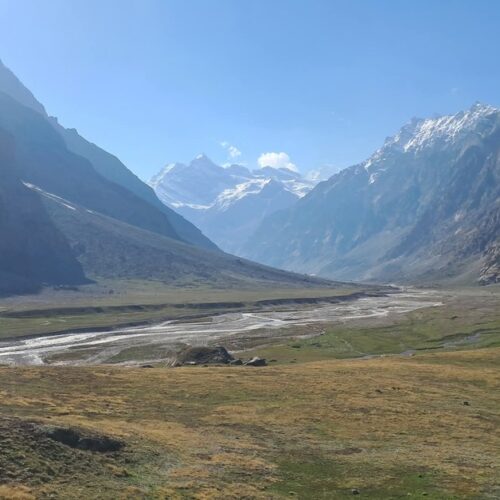 Niti Valley Uttarakhand scenic Himalayan landscape near Indo Tibet border